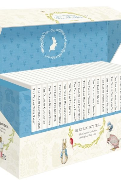 The World of Peter Rabbit - The Complete Collection of Original Tales 1-23 White Jackets by Potter, Beatrix