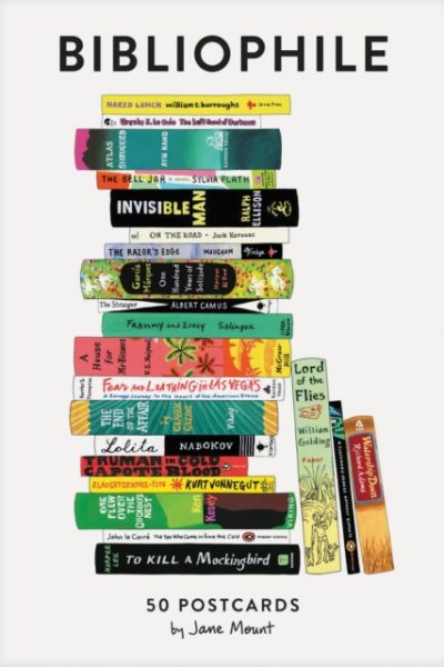 Bibliophile: 50 Postcards by Mount, Jane