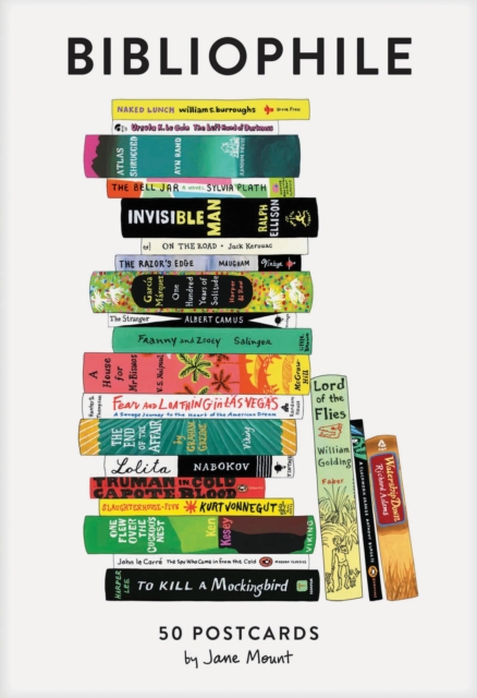 Bibliophile: 50 Postcards by Mount, Jane