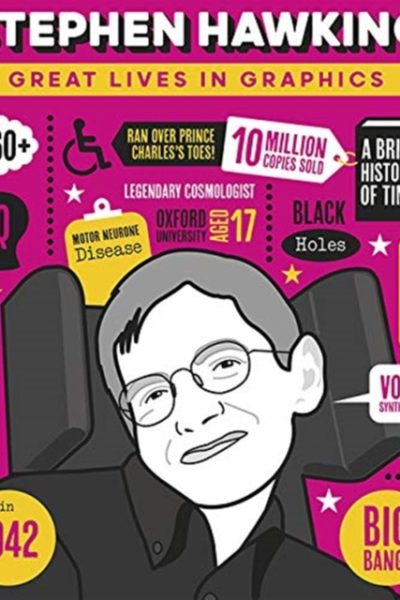Great Lives in Graphics: Stephen Hawking by Button, Books