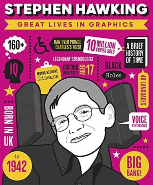 Great Lives in Graphics: Stephen Hawking by Button, Books