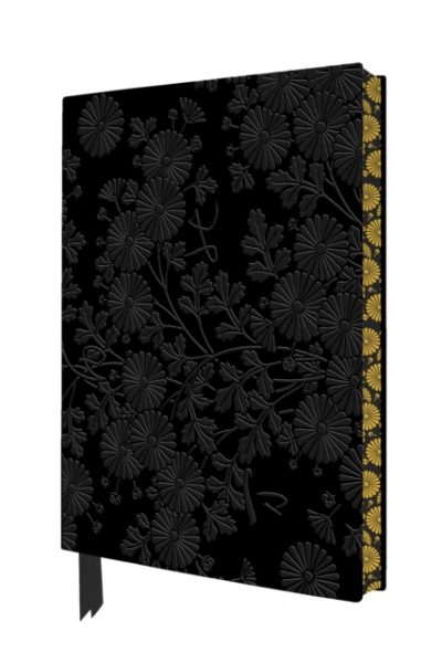 Uematsu Hobi: Box decorated with Chrysanthemums Artisan Art Notebook (Flame Tree Journals) by Flame Tree Studio