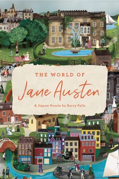 The World of Jane Austen : A Jigsaw Puzzle with 60 Characters and Great Houses to Find by Mullan, John