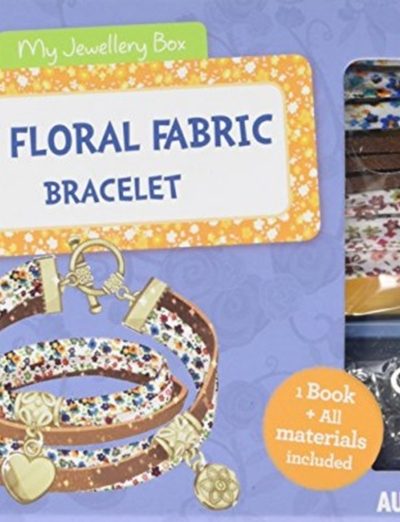 My Beautiful Floral Fabric Bracelet by Auzou Publishing