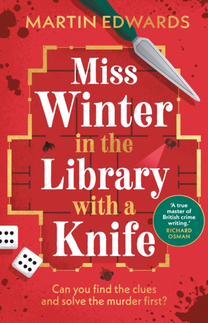 Miss Winter in the Library with a Knife : the traditional murder mystery with a delightful twist by Edwards, Martin