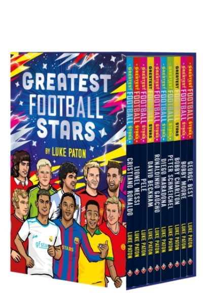 The Greatest Football Stars 10 Book Collection by Paton, Luke