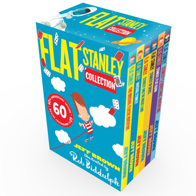 Flat Stanley 60th Anniversary Six-Book Box Set by Brown, Jeff