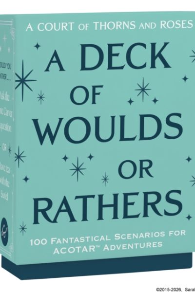 A Court of Thorns and Roses Official Deck: A Deck of Woulds or Rathers : 100 Fantastical Scenarios for ACOTAR Adventures by Maas, Sarah J.