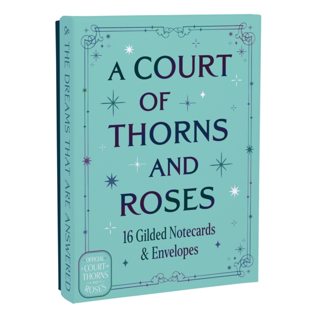 A Court of Thorns and Roses Official Gilded Notecards : 16 Notecards & Envelopes by Maas, Sarah J.