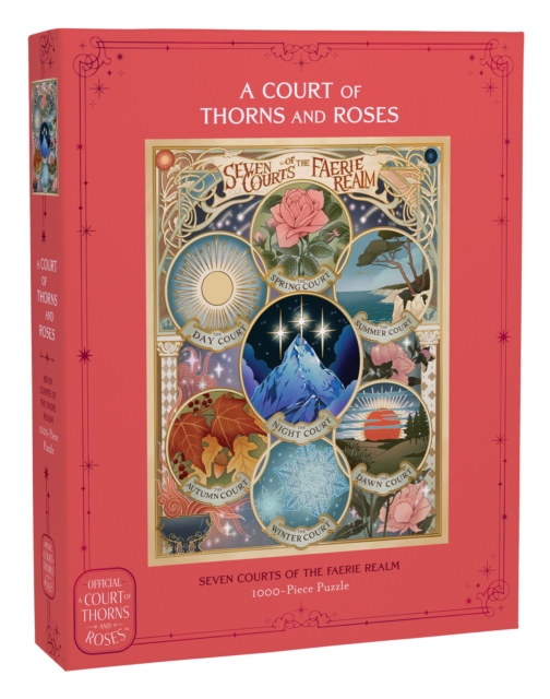 A Court of Thorns and Roses Official Seven Courts of the Faerie Realm 1000-Piece Puzzle by Maas, Sarah J.