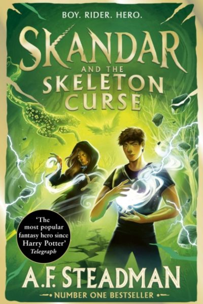 Skandar and the Skeleton Curse : GO ALL IN for the National Year of Reading with the penultimate book in the biggest fantasy adventure series since Harry Potter Volume 4 by Steadman, A.F.